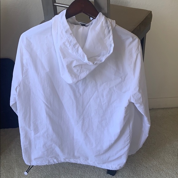White Windbreaker - Picture 3 of 4